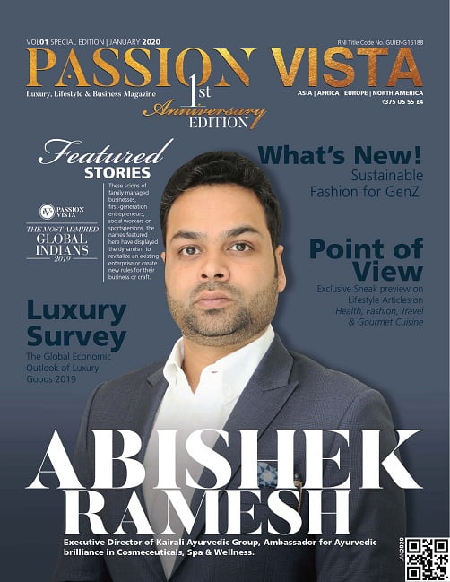 Abishek Ramesh Cover VOL 01 Special Edition Page 1 Passion Vista Magazine
