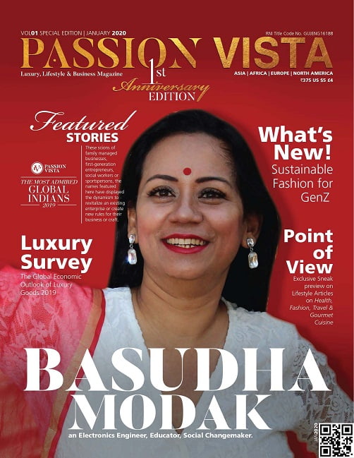 Basundha Modak Cover VOL 01 Special Edition Page 1 Passion Vista Magazine