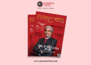 DR.P.SHYAMA RAJU Passion Vista Magazine