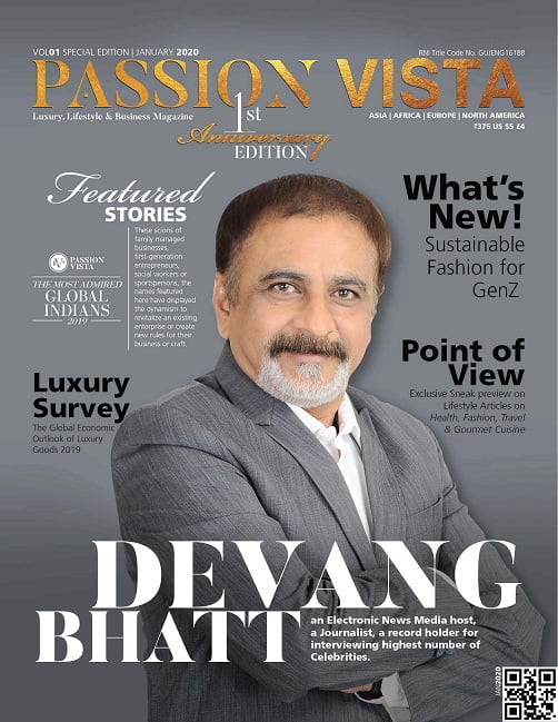 Devang Bhatt Cover VOL 01 Special Edition Page 1 Passion Vista Magazine