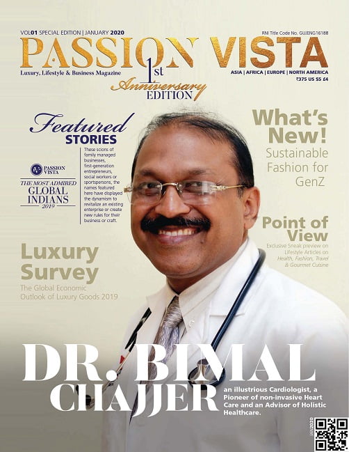 Dr Bimal Chajjer Cover VOL 01 Special Edition Page 1 Passion Vista Magazine