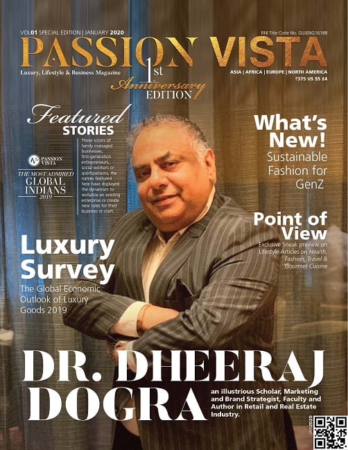 Dr Dheeraj Dogra Cover VOL 01 Special Edition Page 1 Passion Vista Magazine