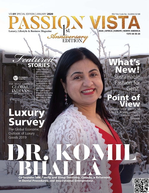 Dr Komil Bhalla Cover VOL 01 Special Edition Page 1 Passion Vista Magazine
