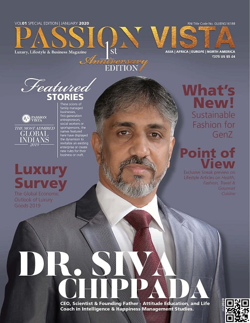 Dr Siva Chippada Cover VOL 01 Special Edition Page 1 Passion Vista Magazine