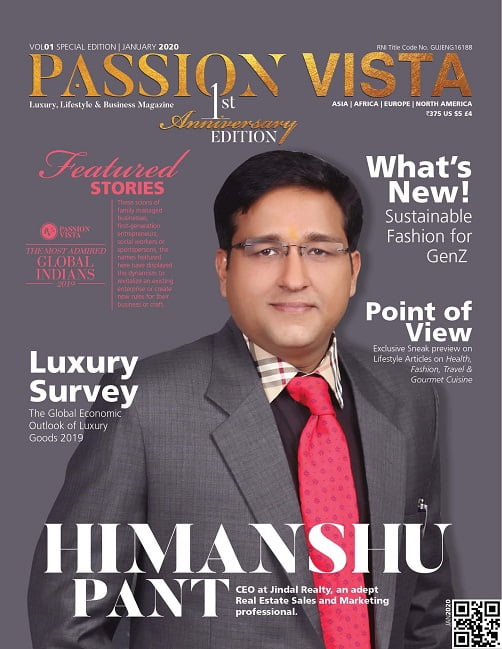 Himanshu Pant Cover VOL 01 Special Edition Page 1 Passion Vista Magazine