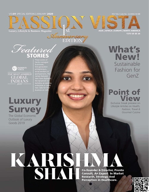 Karishma Shah Cover VOL 01 Special Edition Page 1 Passion Vista Magazine