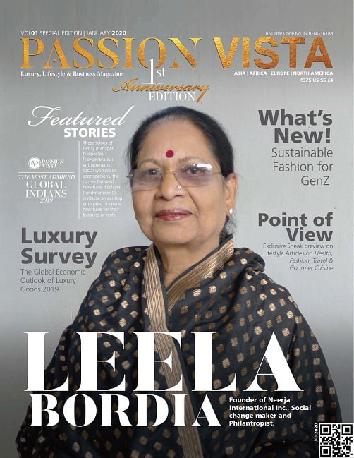 Leela Bordia Cover VOL 01 Special Edition Page 1 Passion Vista Magazine