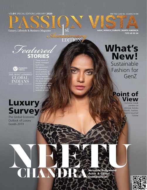 Neetu Chandra Cover VOL 01 Special Edition Page 1 Passion Vista Magazine