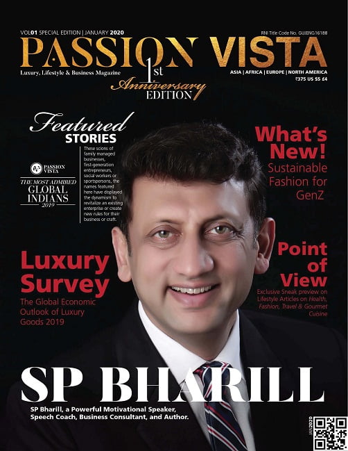 SP Bharill Cover VOL 01 Special Edition Page 1 Passion Vista Magazine