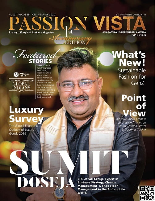 Sumit Doseja Cover VOL 01 Special Edition Page 1 Passion Vista Magazine