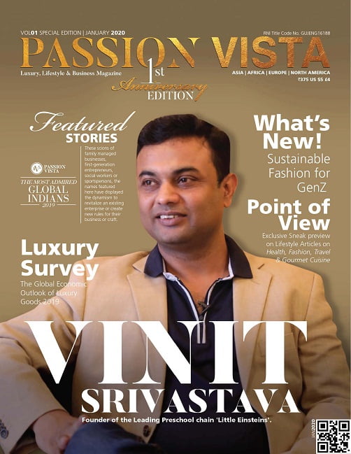 Vinit Srivastava Cover VOL 01 Special Edition Page 1 Passion Vista Magazine