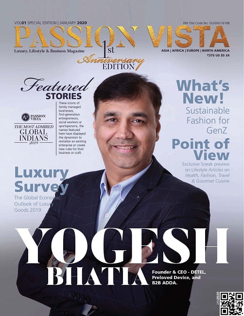 Yogesh Bhatia Cover VOL 01 Special Edition Page 1 Passion Vista Magazine