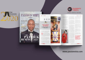 Dr Patrick Businge ML 2020 Passion Vista Magazine