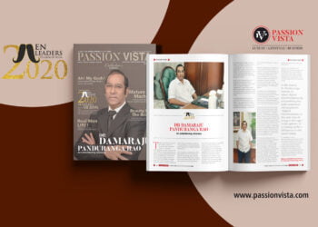 Dr. Damaraju Panduranga Rao ML 2020 Passion Vista Magazine