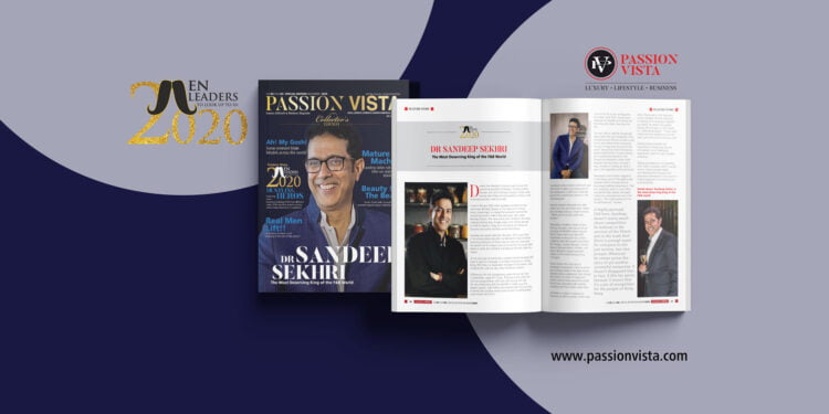 Dr. Sandeep Sekhri ML 2020 Passion Vista Magazine