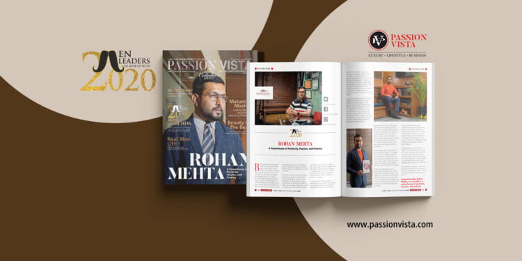 ROHAN MEHTA ML 2020 Passion Vista Magazine