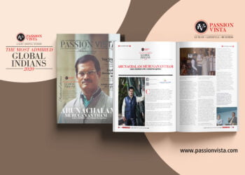 ARUNACHALAM MURUGANANTHAM MAGI 2020 Passion Vista Magazine