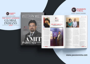 DR AMIT PAREENJA MAGI 2020 Passion Vista Magazine