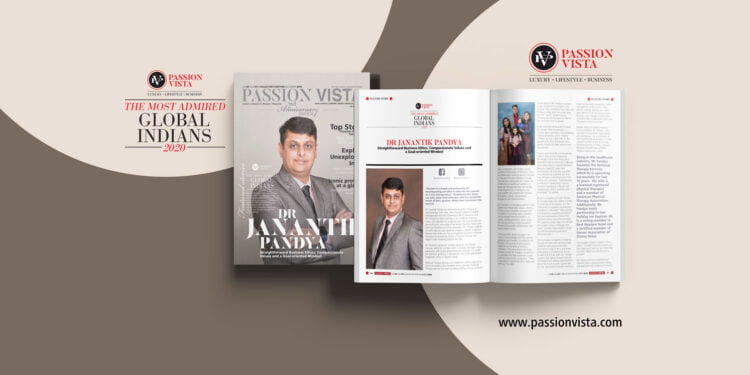 DR JANANTIK PANDYA MAGI 2020 Passion Vista Magazine