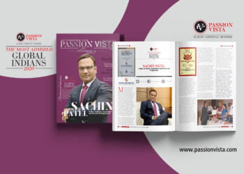 SACHIN PATEL MAGI 2020 Passion Vista Magazine