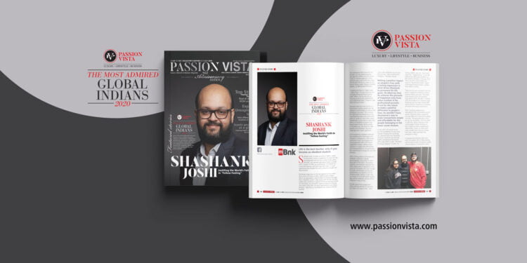 SHASHANK JOSHI MAGI 2020 Passion Vista Magazine