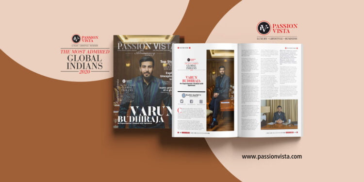 VARUN BUDHIRAJA MAGI 2020 Passion Vista Magazine