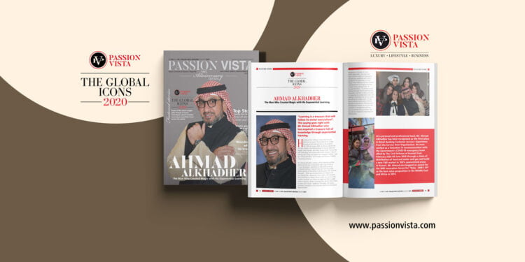 Ahmad Alkhadher Passion Vista Magazine