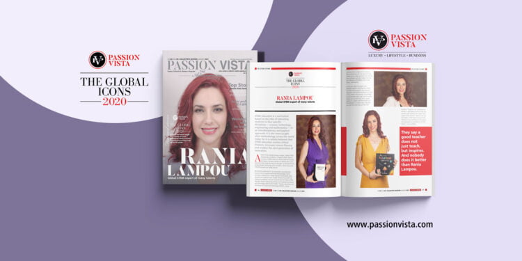 Rania Lampou Passion Vista Magazine