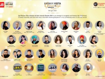 Passion Vista magazine organized Glamour & Style Awards Punjabi through Virtual Gala Celebration Honouring Artists from Film Fraternity