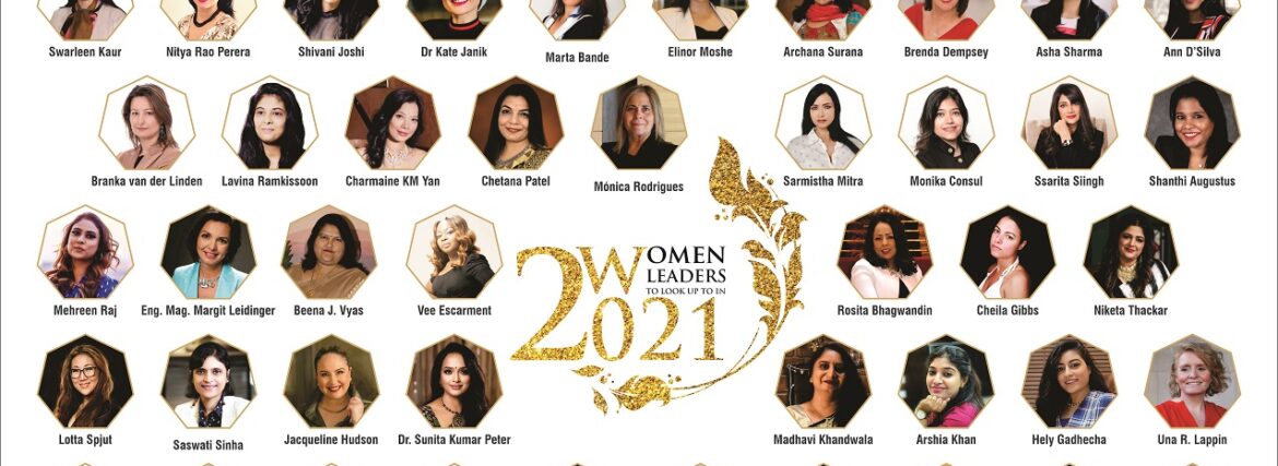 Unified Brainz celebrated the womanhood by featuring women from 19 countries under its special collector’s edition ‘Women Leaders to Look Up to in 2021’
