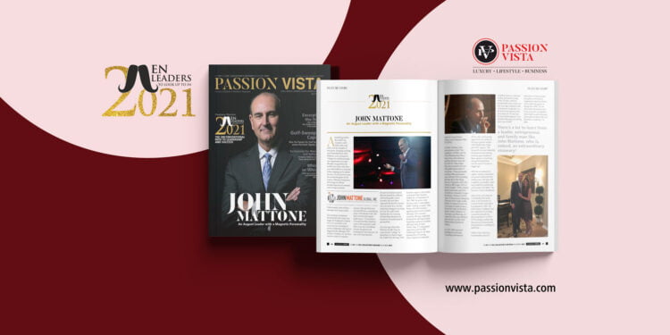 John Mattone Passion Vista Magazine