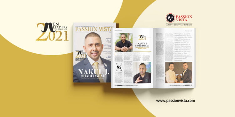 Nakul J Sharedalal Passion Vista Magazine