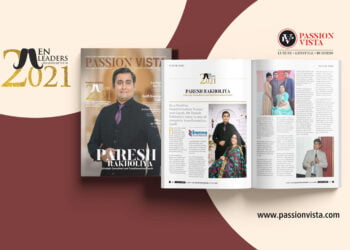 Paresh Rakholiya Passion Vista Magazine