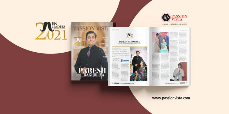 Paresh Rakholiya Passion Vista Magazine