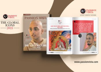 Jain Muni Dr. Ajitchandra Sagarji Passion Vista Magazine