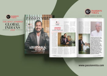 Abhishek Lunkad MAGI 2022 Passion Vista Magazine