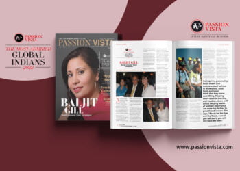 Baljit Gill MAGI 2022 Passion Vista Magazine