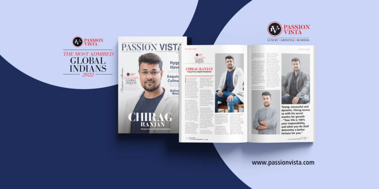Chirag Ranjan MAGI 2022 Passion Vista Magazine