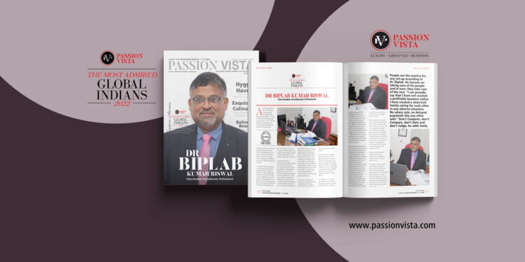 Dr Biplab Kumar Biswal MAGI 2022 Passion Vista Magazine