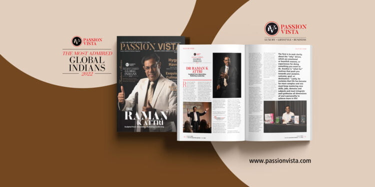 Dr Raman K Attr MAGI 2022 Passion Vista Magazine