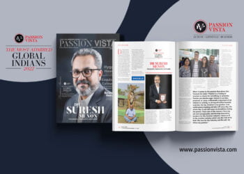 Dr Suresh Menon MAGI 2022 Passion Vista Magazine