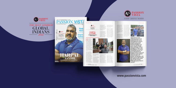 Harpal Sandhu MAGI 2022 Passion Vista Magazine