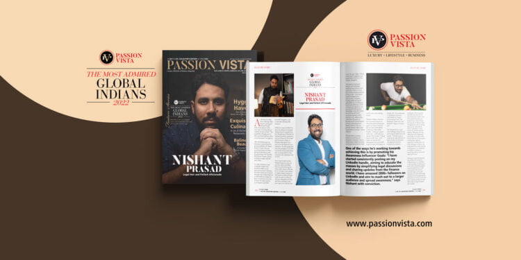 Nishant Prasad MAGI 2022 1 Passion Vista Magazine