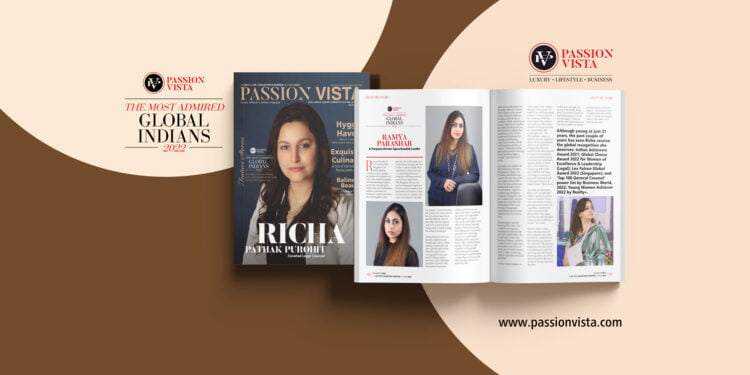 Richa Pathak Purohit MAGI 2022 1 Passion Vista Magazine