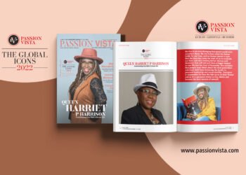 QUEEN HARRIET P HARRISON GI 2022 Passion Vista Magazine