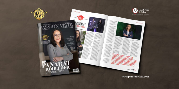 Dr Panarat Rohleder Passion Vista Magazine