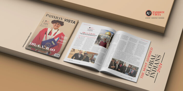 DR GV RAO Passion Vista Magazine