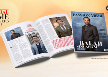 BALAJI SINGARAM Passion Vista Magazine Balaji Singaram