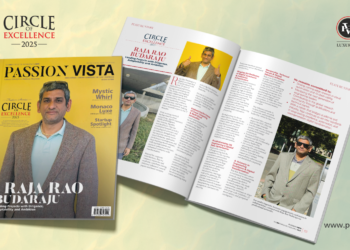 RAJA RAO BUDARAJU Passion Vista Magazine Raja Rao Budaraju