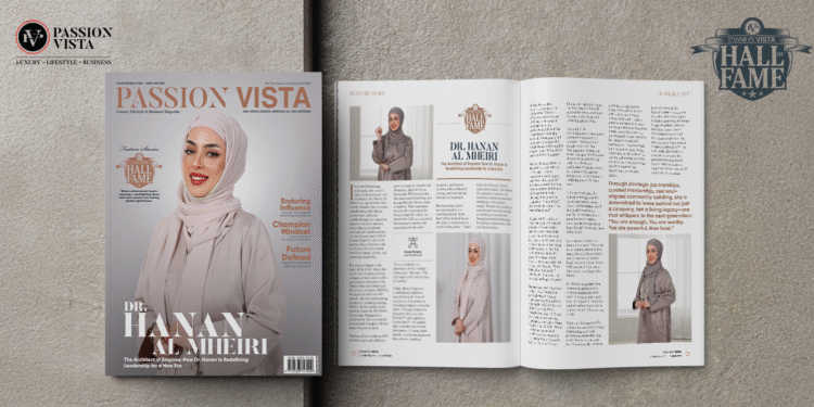 DR HANAN AL MHEIRI Passion Vista Magazine